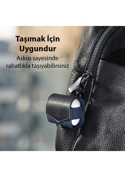 Mix Series Apple Airpods 3 Için Premium Mıknatıslı Deri Kılıf modelleri
