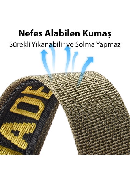 Apple Watch 42/44/45MM Için Kayış Kordon Lylon Loop modelleri