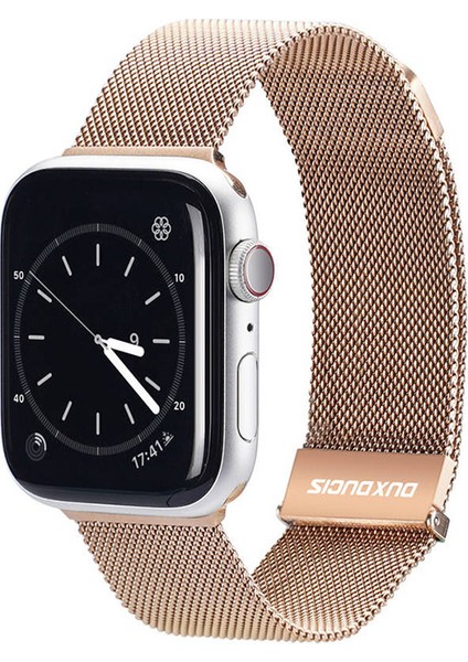 Apple Watch 42/44/45MM Için Milanese Premium Milano Loop Kayış Kordon