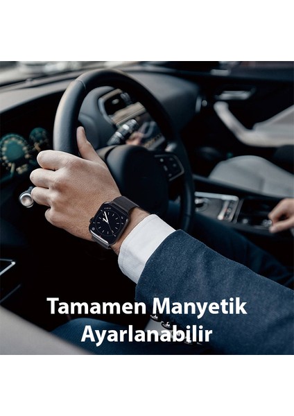 Apple Watch 38/40/41MM Için Milanese Premium Milano Loop Kayış Kordon