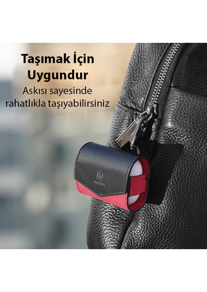 Mix Series Apple Airpods 3 Için Premium Mıknatıslı Deri Kılıf modelleri