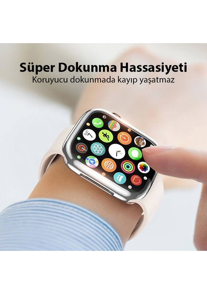 Samo Series Apple Watch 41MM Için Soft Tpu Full Koruma Ultra Ince Silikon Kılıf fırsatları