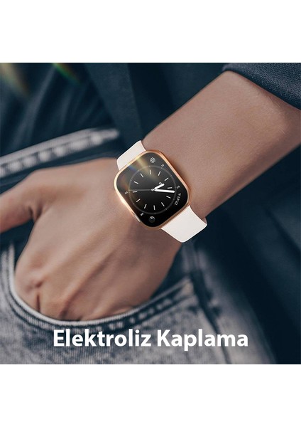 Hamo Series Apple Watch 45MM Için Hard Pc Full Koruma Sert Armor Zırh Kılıf fiyatları
