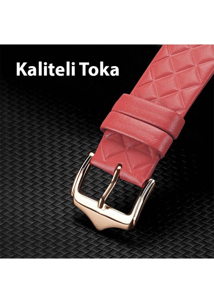 Apple Watch 42/44/45MM Için Enland Serisi Premium Deri Kayış Kordon indirimleri