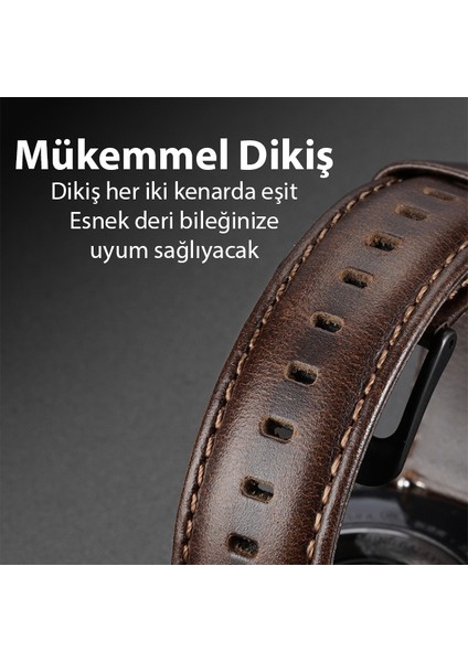 Sm Galaxy Watch 20MM-HUAWEI Gt2-Gt3 42MM-MAGIC 2 42MM Için Business Deri Kayış Kordon fırsatları