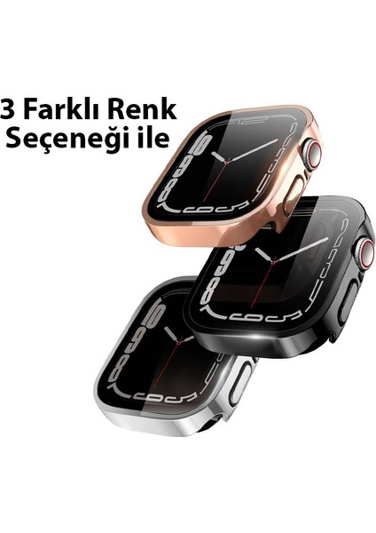Hamo Series Apple Watch 41MM Için Hard Pc Full Koruma Sert Armor Zırh Kılıf fiyatları