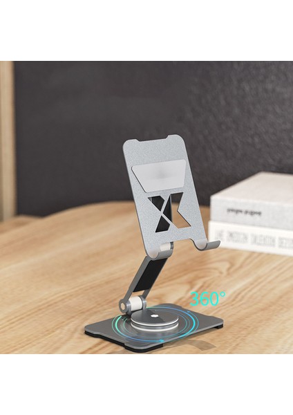 360 Derece Dönebilen ve Katlanabilen Tablet ve Telefon Standı