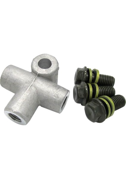Alüminyum 3 Yollu 10MM Hortum Konektör Adaptörü Motosikletler Için Hava Yağı Yakıt Boru Tüpü (Yurt Dışından) fiyatları