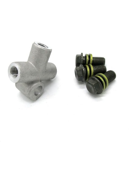 Alüminyum 3 Yollu 10MM Hortum Konektör Adaptörü Motosikletler Için Hava Yağı Yakıt Boru Tüpü (Yurt Dışından) indirimleri
