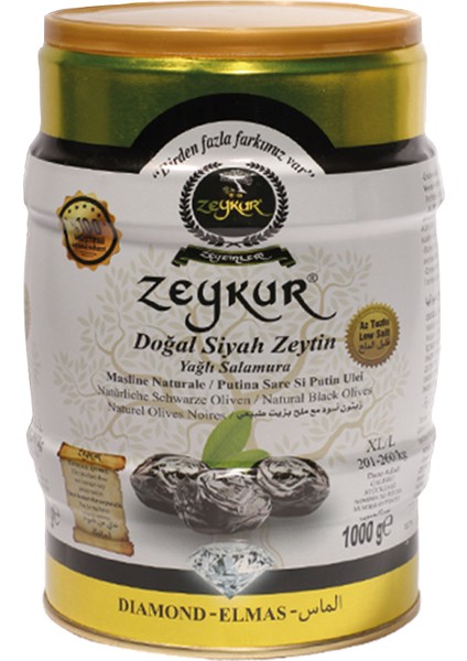 Doğal Elmas Zeytin 1 kg