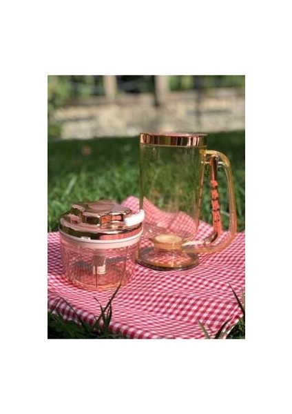 Bakır Pratik Hamur Dağıtıcı ve Ipli Rondo