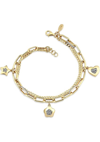 Altın Charm Bileklik