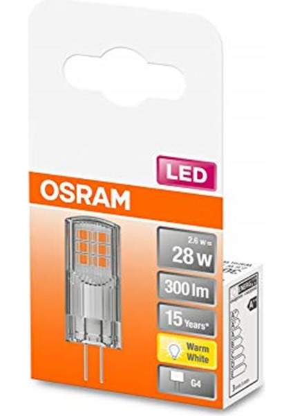 LED Star Ampul 2.6W 2700K SARI IŞIK G4