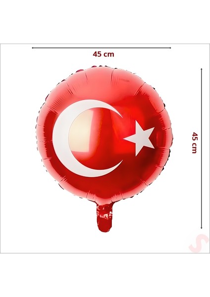 Ay Yıldız Folyo Balon - 45 cm fiyatları