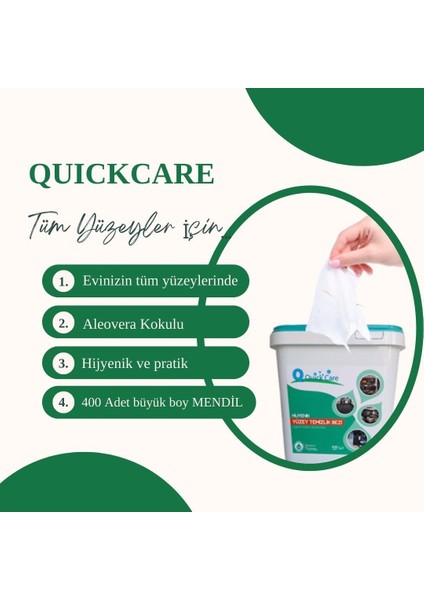 Islak Kova Mendil 400 Adet Ekonomik - Hijyenik, Aloevera Kokulu