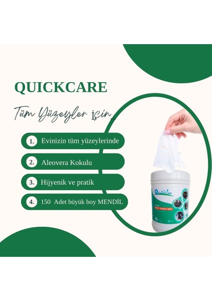 Islak Kova Mendil 150 Adet Ekonomik - Hijyenik, Aloevera Kokulu