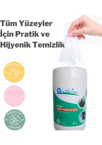Islak Kova Mendil 72 Adet - Hijyenik, Aloevera Kokulu fiyatları