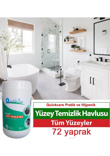 Islak Kova Mendil 72 Adet - Hijyenik, Aloevera Kokulu fırsatları