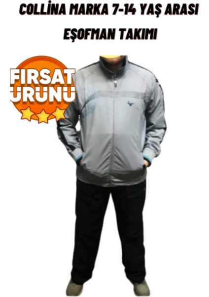 Erkek Eşofman Takımı Paraşüt Kumaş 7-14 Yaş Grubu