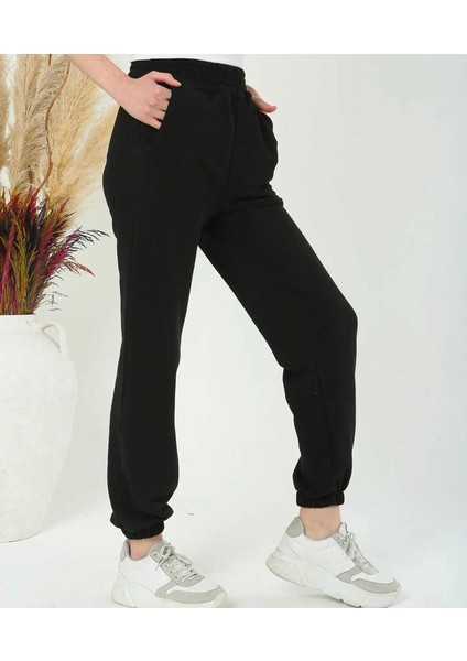 3 Iplik Şardonlu Basic Jogger Eşofman Altı