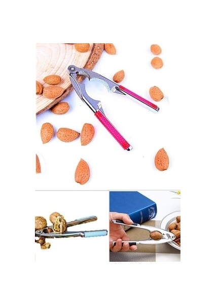 3 Aşamalı Metal Ceviz ve Fındık Kıracağı