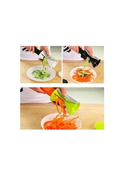 Spiral Dilimleyici Jülyen Meyve Sebze Dilimleyici Soyucu