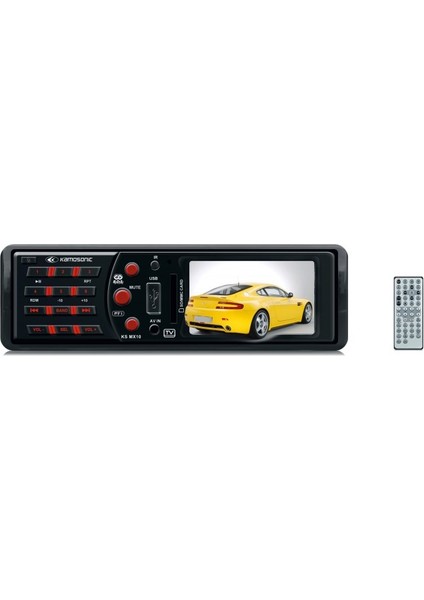 Oto Teyp Am/fm Dıgıtal Radyo /sd/mmc/usb/mp3/mp4/jpeg/wma Kumandalı Oto Teyp Kamosonıc KS-MX10