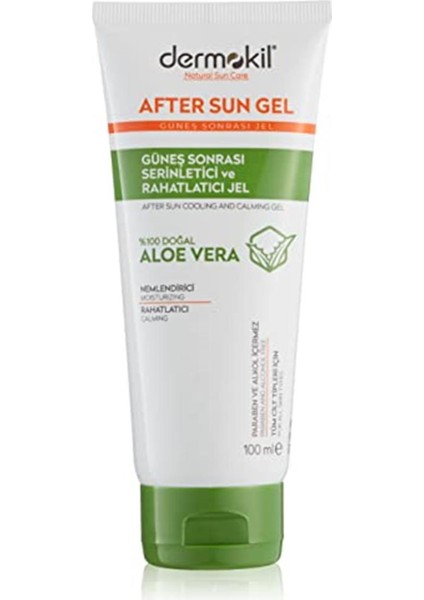 After Sun Gel Güneş Sonrası Nemlendirici Rahatlatıcı Jel (100 Ml)