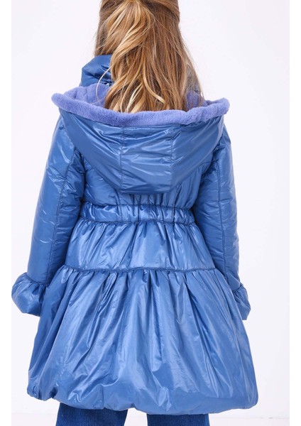 Kız Çocuk Mont Mavi modelleri
