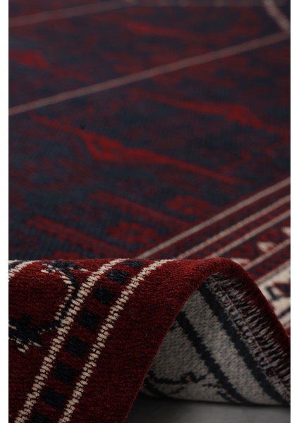 Afgan Desenli 02 Kırmızı 160X230 Kilim