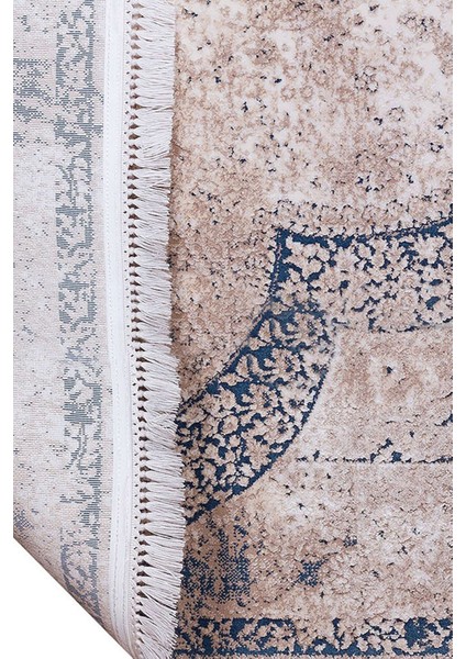 Pierre Cardin Otantik E017B Bej / Mavi 160X230 Halı modelleri