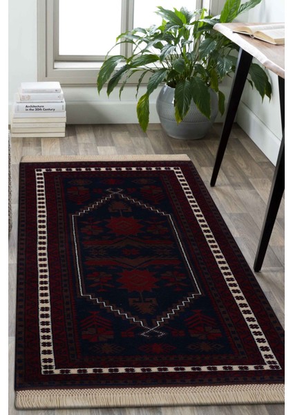 Yağcıbedir El Dokuma Kırmızı 83X140 Halı ~ 1.16 M2
