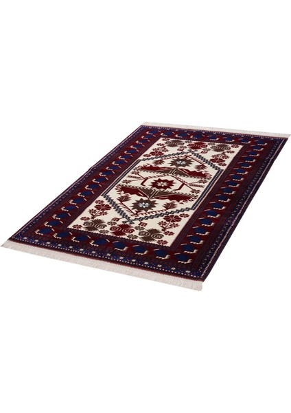 Yağcıbedir Kırmızı El Dokuma Halı 120X180 ~ 2.16 M2
