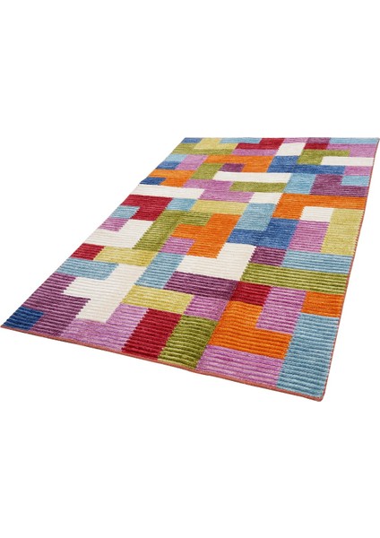 Nepal 3597 Renkli 170X240 El Dokuma Kilim ~ 4.08 M2