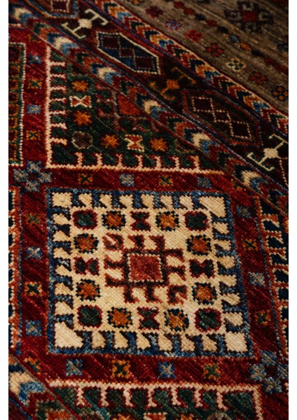 Afgan Orjin Mutli El Dokuma Halı 247X163 ~ 4.03 M2