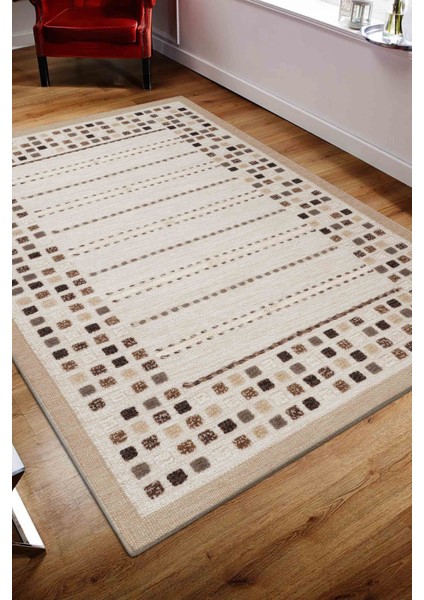 Nepal 3587 Bej El Dokuma Kilim 140X200 ~ 2.8 M2