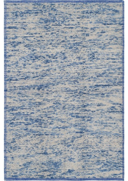 Nepal 3581 Mavi El Dokuma Kilim 140X200 ~ 2.8 M2