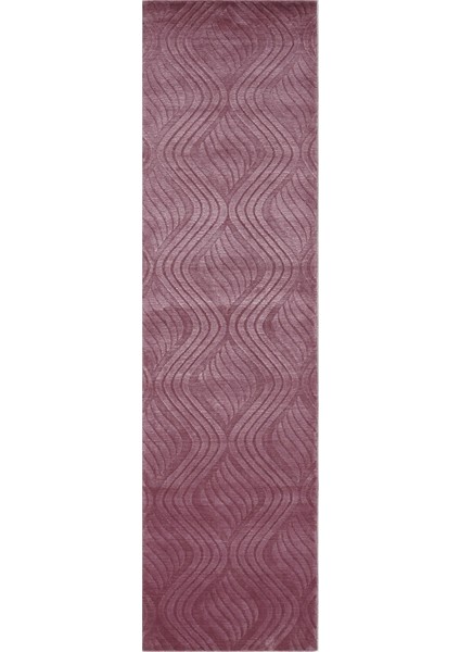 Nepal 3670 Lila 80X300 Yolluk El Dokuma Halı ~ 2.4 M2