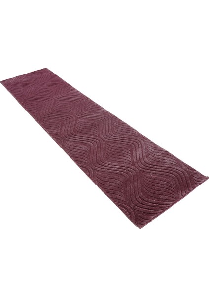 Nepal 3670 Lila 80X300 Yolluk El Dokuma Halı ~ 2.4 M2