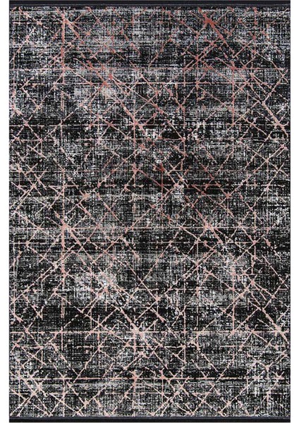 Enti Vitrin 6504 Siyah Taba 160X230 Halı