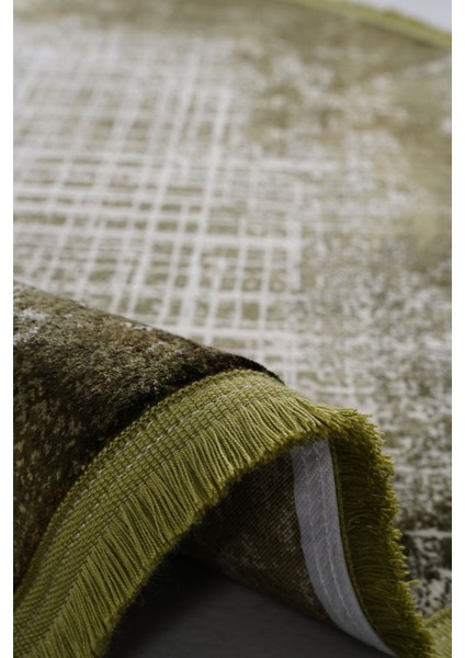 Pierre Cardin Magnifique MQ25F 160X160 Krem / Yeşil Daire Halı ~ 2.56 M2 indirimleri