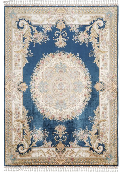 Art Ipek 260 Line 220X305 Mavi 17097-3 El Dokuma Halı ~ 6.71 M2
