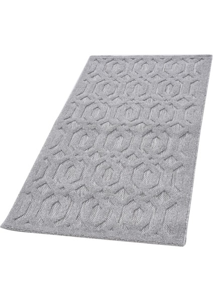 Thera 58502A 80X150 Gri Yolluk Halı ~ 1.2 M2