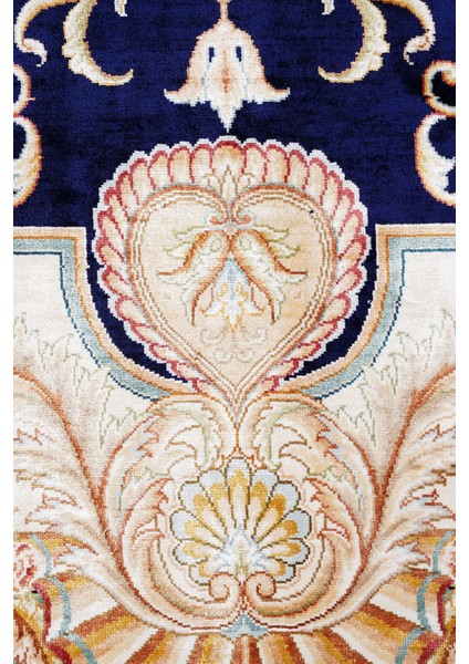 Art Ipek 230 Line 199X302 Mavi 17075-8 El Dokuma Halı ~ 6.01 M2