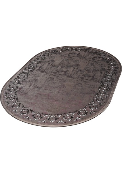 Sacrementum R-2008 Rv-08 Füme Oval 120X180 Halı ~ 2.16 M2