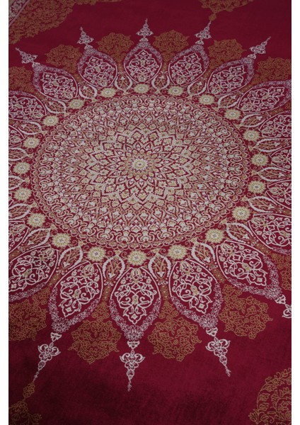 Kumkapı 0230U Bordo / Hardal 131X194 Halı