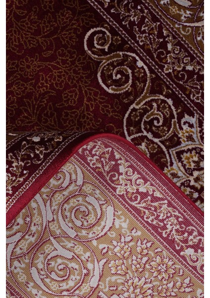 Kumkapı 0230U Bordo / Hardal 131X194 Halı