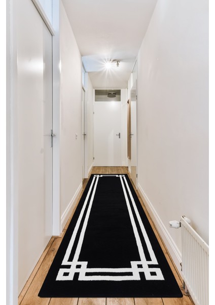 Nova Bambu 201 Siyah 80X300 Yolluk Halı ~ 2.4 M2