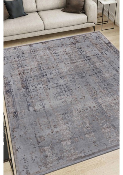 Allure 17517A Gri 80X150 Yolluk Halı ~ 1.2 M2