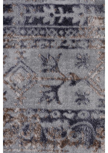 Allure 17517A Gri 80X150 Yolluk Halı ~ 1.2 M2